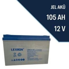 Lexron 12V 105Ah Jel Akü