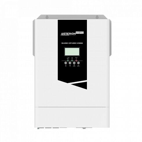 ASTERİON HYBRİD 6.2KW MPPT 500VDC  AKILLI İNVERTER (PARALELLENEBİLİR)