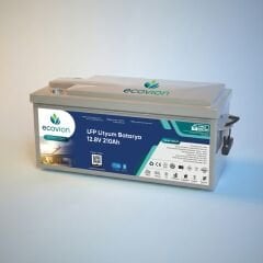 Ecovion 12.8V 210AH Lifepo4 Lityum Demir Fosfat Akü
