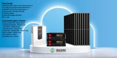 6.2 Kw Mppt Bağ Evi Hazır Güneş Enerjisi (Premium Paket)